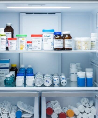Medicamentos refrigerados en casa