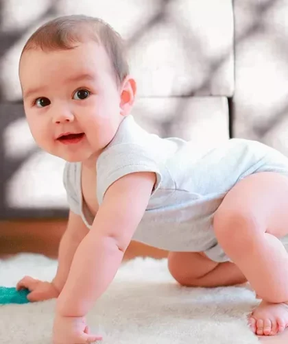 desarrollo motor en bebés