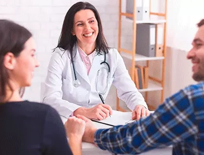 doctor antes del embarazo